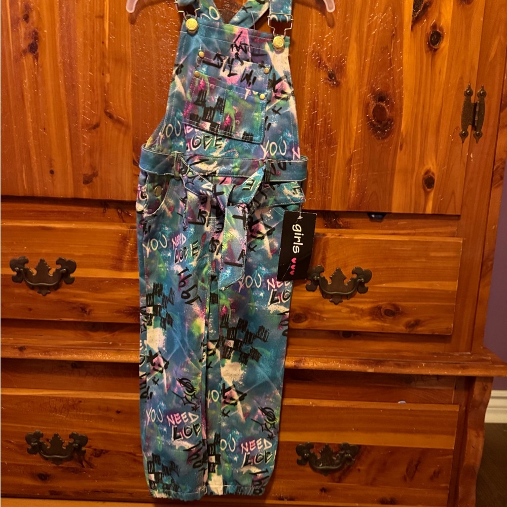 Colorful Kids Overalls